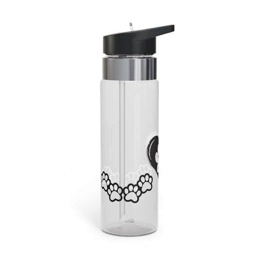 Therian Gear, Water Bottle, Therian Symbol Paw Heart Design, Tritan™ Sport Bottle, 20oz, Animal Lover Gift, Gym