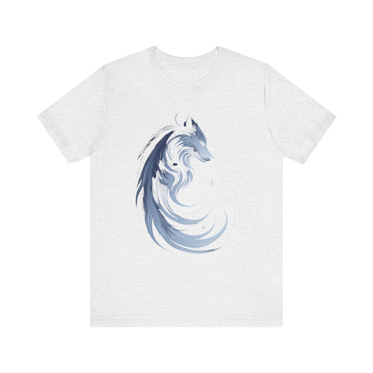 Wolf Spirit Unisex Tee, Nature Lover Wolf Shirt, Animal Spirit Graphic Tee, Wilderness Adventure T-Shirt, Outdoor Wildlife