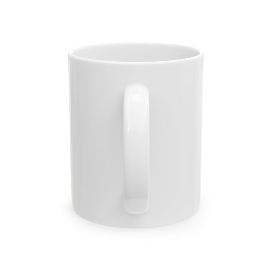 Merry And Bright Christmas Tree Ceramic Mug, 11oz
