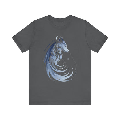 Wolf Spirit Unisex Tee, Nature Lover Wolf Shirt, Animal Spirit Graphic Tee, Wilderness Adventure T-Shirt, Outdoor Wildlife