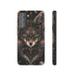 Wolf Phone Case, Tough Cases for Animal Lovers, Unique Gift, Boho Style, Nature Phone Cover, Galaxy Design, Therian