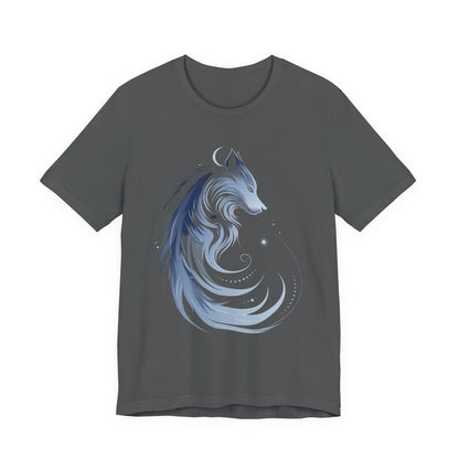 Wolf Spirit Unisex Tee, Nature Lover Wolf Shirt, Animal Spirit Graphic Tee, Wilderness Adventure T-Shirt, Outdoor Wildlife