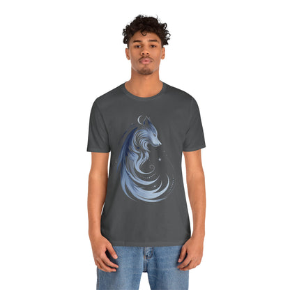 Wolf Spirit Unisex Tee, Nature Lover Wolf Shirt, Animal Spirit Graphic Tee, Wilderness Adventure T-Shirt, Outdoor Wildlife