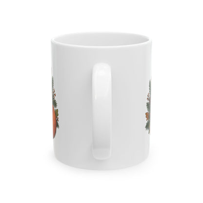 CountryCanvas Woodland Fox Ceramic Mug – 11oz