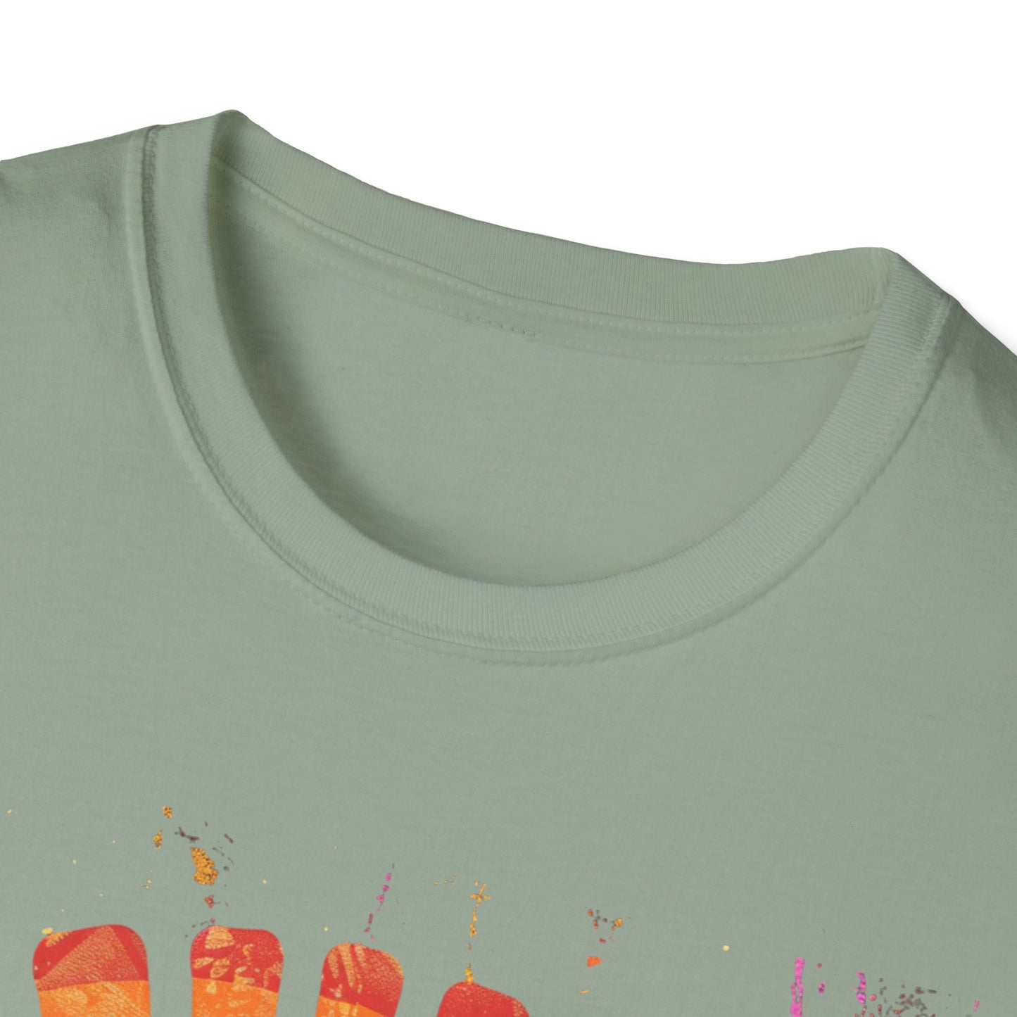 Vintage T-Shirt, Rainbow Mushroom Unisex Soft Style T-Shirt, Boho Tee, Psychedelic Shirt, Festival Wear, Nature Lover Gift