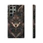 Wolf Phone Case, Tough Cases for Animal Lovers, Unique Gift, Boho Style, Nature Phone Cover, Galaxy Design, Therian