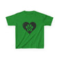 Therian Gear, Kids Tee, Therian Delta Symbol Paw Print Heart Design - Children's T-Shirt, Kid's Shirt, Youth Top, Cute Tee