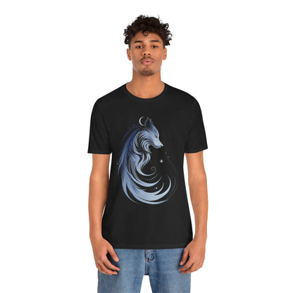 Wolf Spirit Unisex Tee, Nature Lover Wolf Shirt, Animal Spirit Graphic Tee, Wilderness Adventure T-Shirt, Outdoor Wildlife