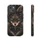 Wolf Phone Case, Tough Cases for Animal Lovers, Unique Gift, Boho Style, Nature Phone Cover, Galaxy Design, Therian