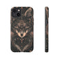 Wolf Phone Case, Tough Cases for Animal Lovers, Unique Gift, Boho Style, Nature Phone Cover, Galaxy Design, Therian