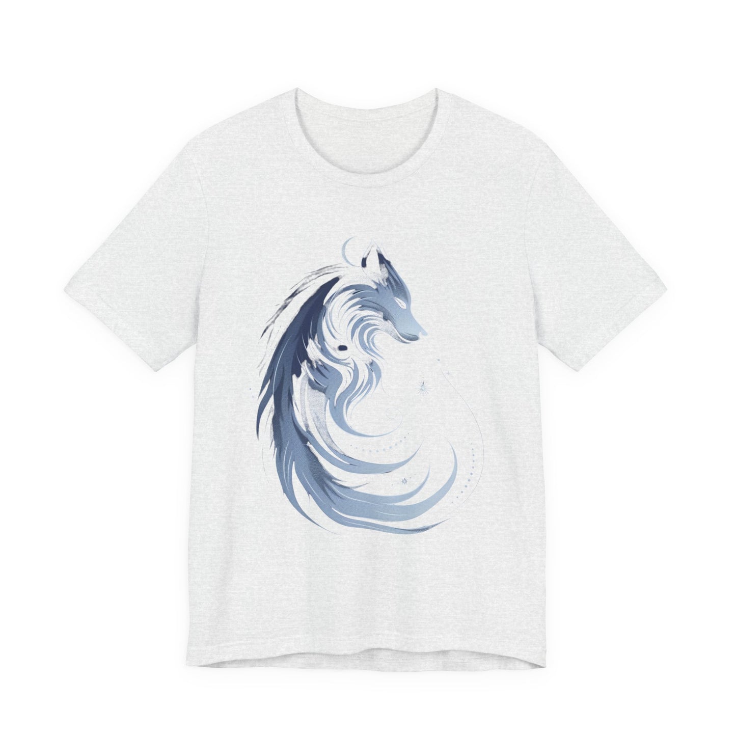 Wolf Spirit Unisex Tee, Nature Lover Wolf Shirt, Animal Spirit Graphic Tee, Wilderness Adventure T-Shirt, Outdoor Wildlife