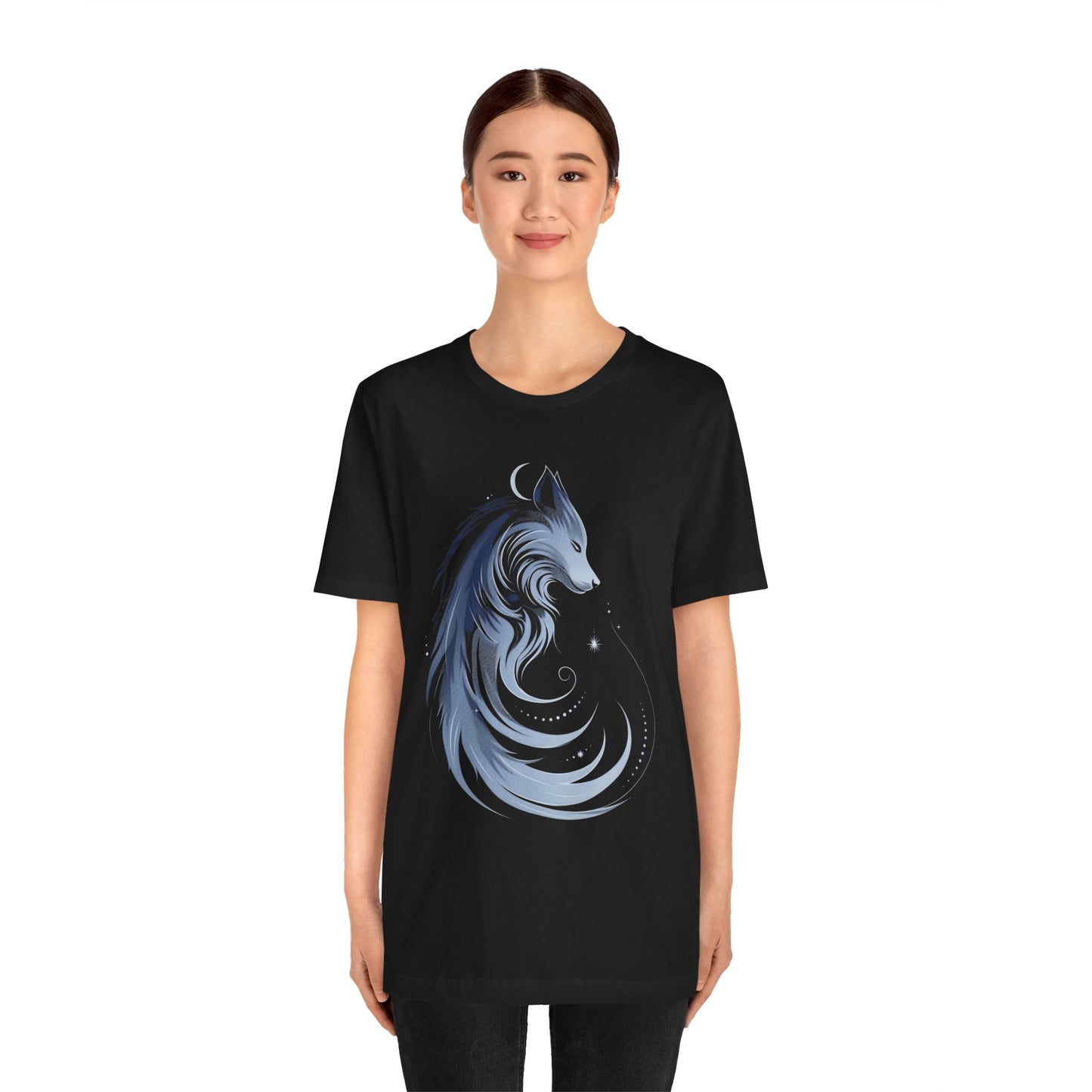 Wolf Spirit Unisex Tee, Nature Lover Wolf Shirt, Animal Spirit Graphic Tee, Wilderness Adventure T-Shirt, Outdoor Wildlife