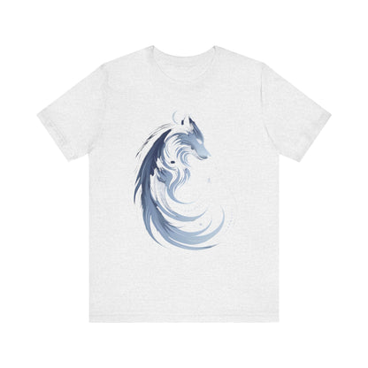 Wolf Spirit Unisex Tee, Nature Lover Wolf Shirt, Animal Spirit Graphic Tee, Wilderness Adventure T-Shirt, Outdoor Wildlife