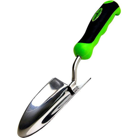Stainless Steel 6pc Gardening Tool Set (Includes Trowel Transplanter Rake Weeder Cultivator Fork)
