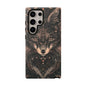 Wolf Phone Case, Tough Cases for Animal Lovers, Unique Gift, Boho Style, Nature Phone Cover, Galaxy Design, Therian