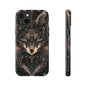 Wolf Phone Case, Tough Cases for Animal Lovers, Unique Gift, Boho Style, Nature Phone Cover, Galaxy Design, Therian