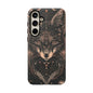 Wolf Phone Case, Tough Cases for Animal Lovers, Unique Gift, Boho Style, Nature Phone Cover, Galaxy Design, Therian