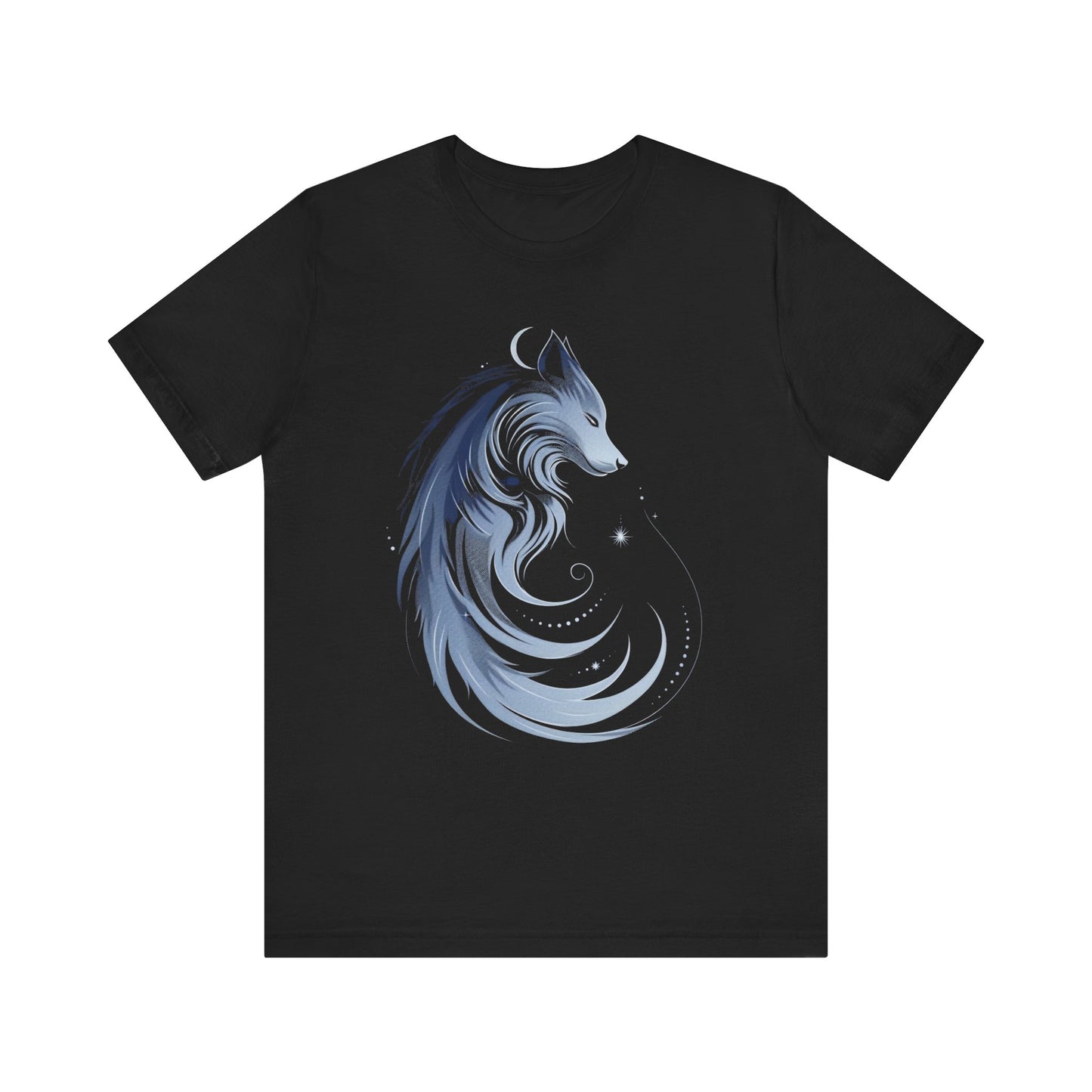 Wolf Spirit Unisex Tee, Nature Lover Wolf Shirt, Animal Spirit Graphic Tee, Wilderness Adventure T-Shirt, Outdoor Wildlife