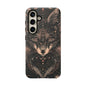 Wolf Phone Case, Tough Cases for Animal Lovers, Unique Gift, Boho Style, Nature Phone Cover, Galaxy Design, Therian