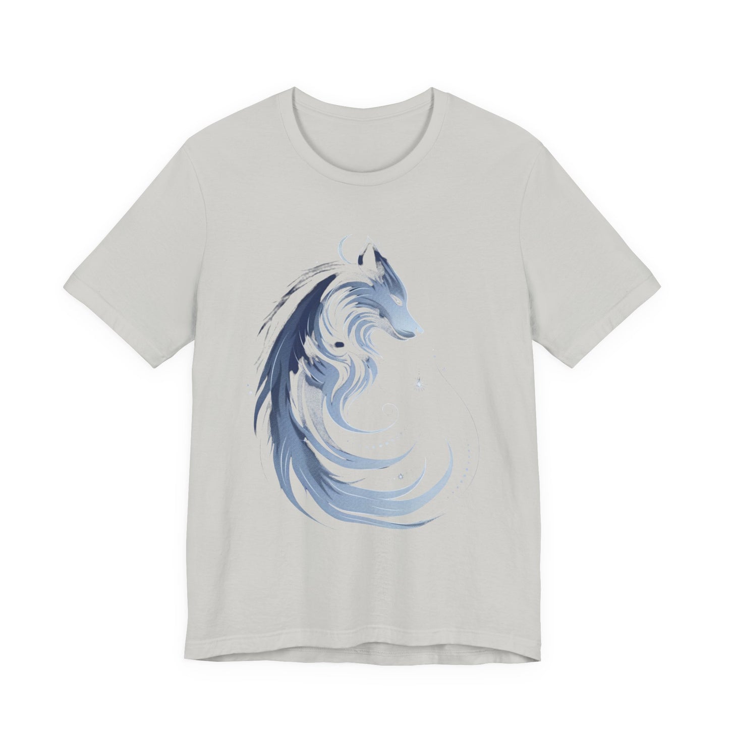 Wolf Spirit Unisex Tee, Nature Lover Wolf Shirt, Animal Spirit Graphic Tee, Wilderness Adventure T-Shirt, Outdoor Wildlife