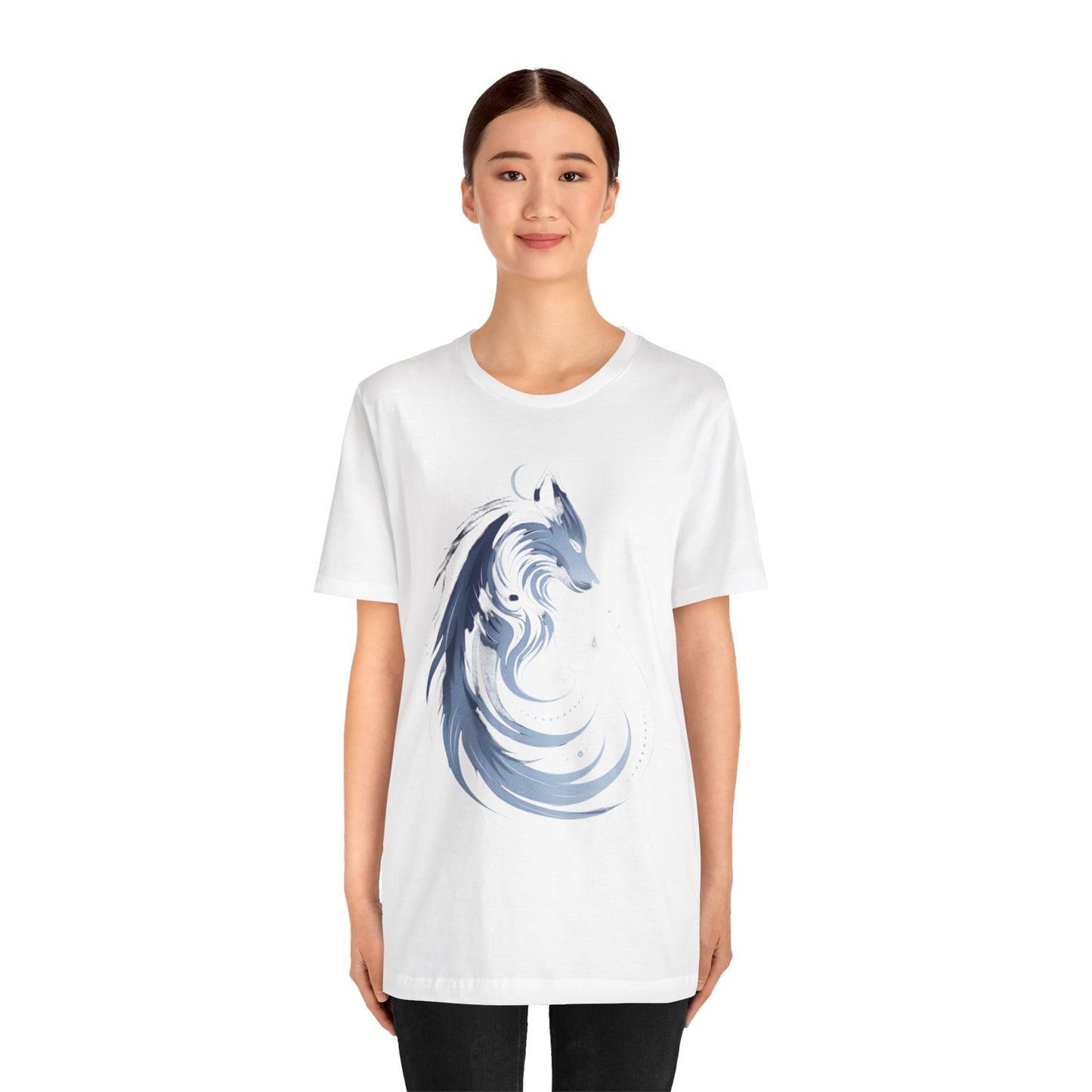 Wolf Spirit Unisex Tee, Nature Lover Wolf Shirt, Animal Spirit Graphic Tee, Wilderness Adventure T-Shirt, Outdoor Wildlife