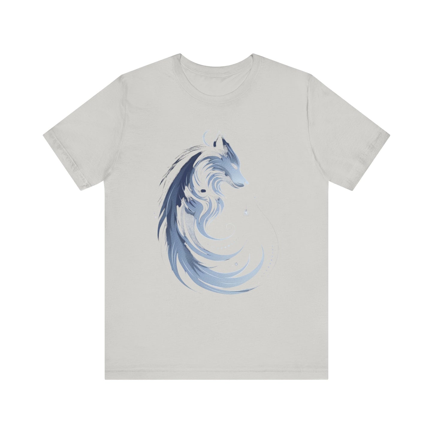 Wolf Spirit Unisex Tee, Nature Lover Wolf Shirt, Animal Spirit Graphic Tee, Wilderness Adventure T-Shirt, Outdoor Wildlife