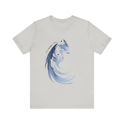 Wolf Spirit Unisex Tee, Nature Lover Wolf Shirt, Animal Spirit Graphic Tee, Wilderness Adventure T-Shirt, Outdoor Wildlife