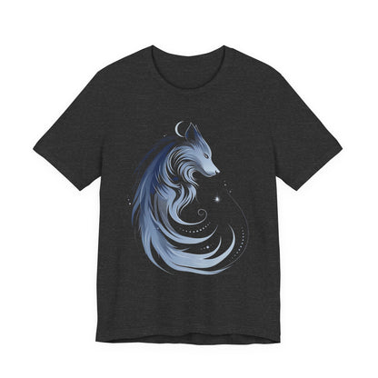 Wolf Spirit Unisex Tee, Nature Lover Wolf Shirt, Animal Spirit Graphic Tee, Wilderness Adventure T-Shirt, Outdoor Wildlife