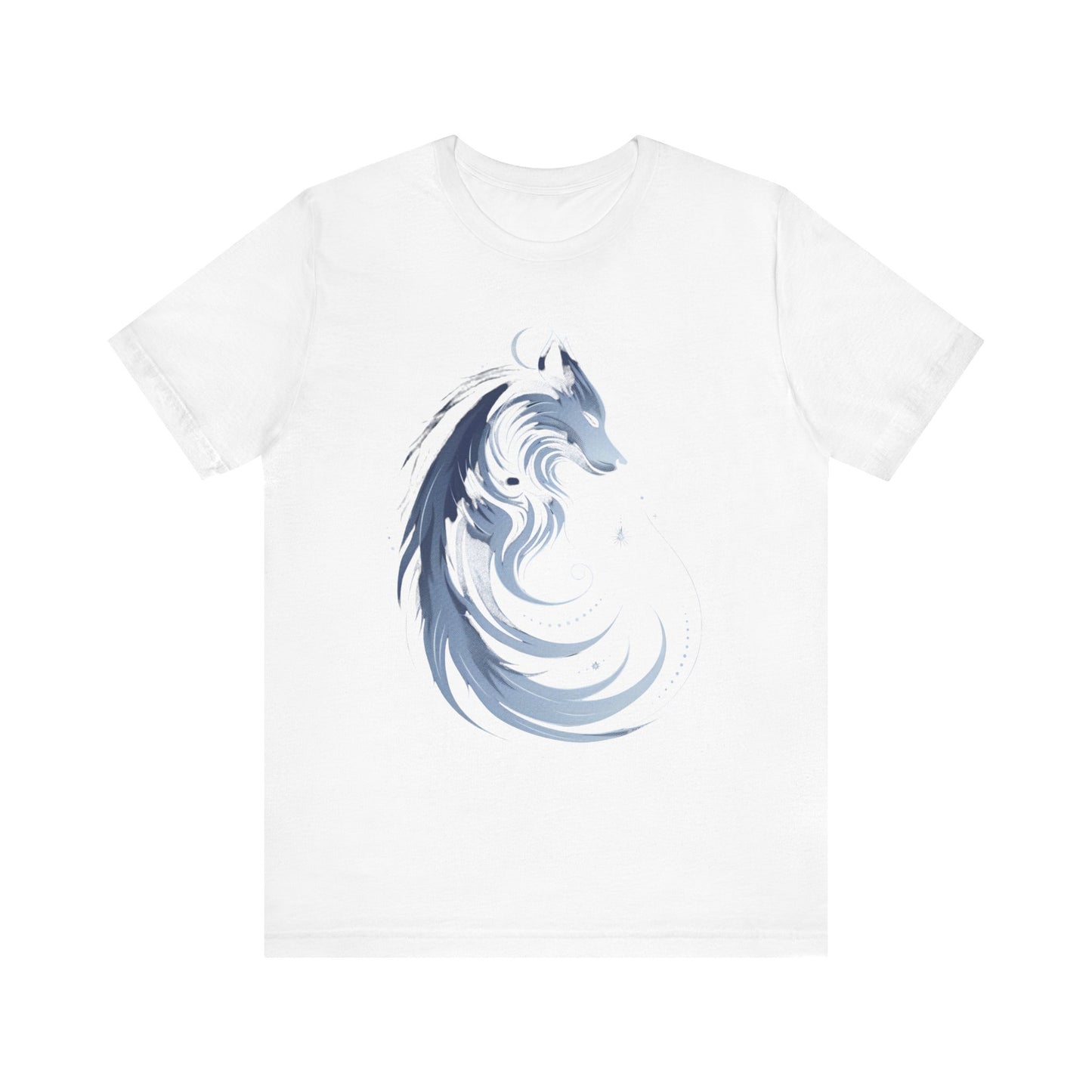 Wolf Spirit Unisex Tee, Nature Lover Wolf Shirt, Animal Spirit Graphic Tee, Wilderness Adventure T-Shirt, Outdoor Wildlife