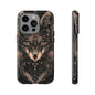 Wolf Phone Case, Tough Cases for Animal Lovers, Unique Gift, Boho Style, Nature Phone Cover, Galaxy Design, Therian