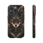 Wolf Phone Case, Tough Cases for Animal Lovers, Unique Gift, Boho Style, Nature Phone Cover, Galaxy Design, Therian