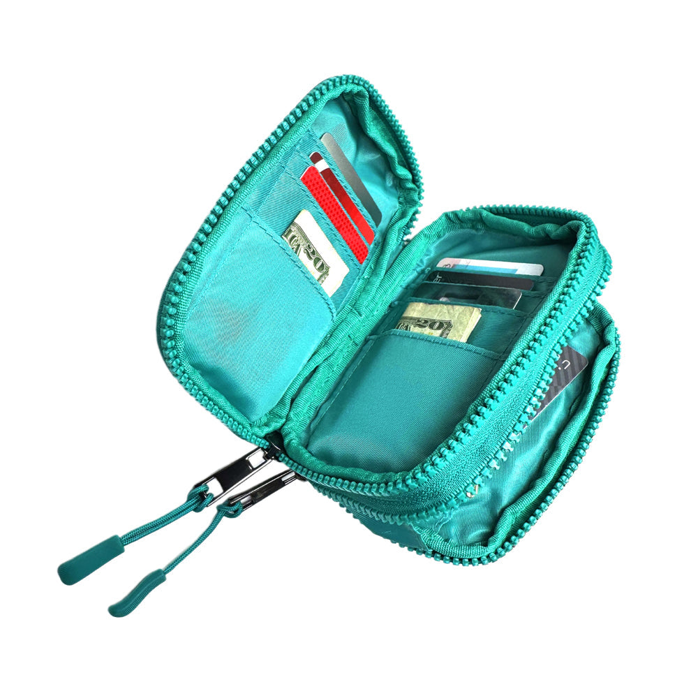 Active Recycled RFID Double Pouch